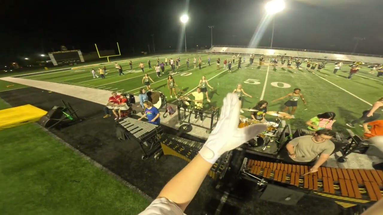 Rea's Drum Major Cam – Elton John Show | Athens Golden Eagles