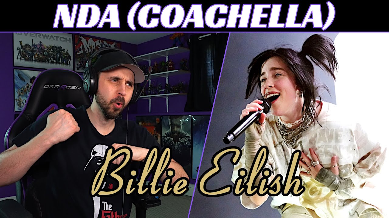 AMAZING LIVE! Billie Eilish REACTION - NDA (Live at Coachella 2022)