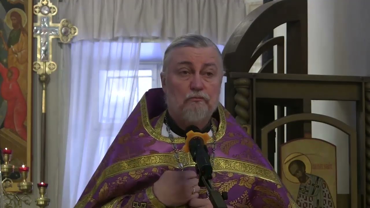 Проповедь на Литургии 8 03 2026 свящ. Петр Коломейцев