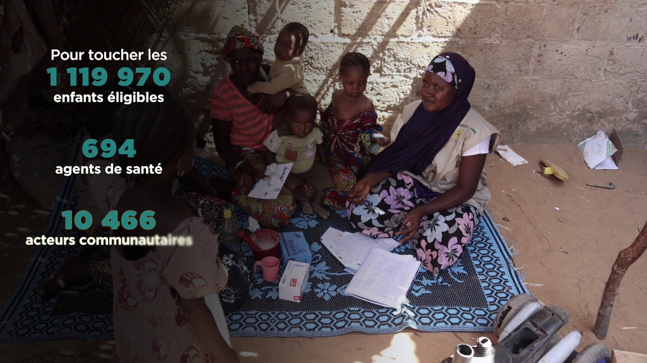 Campagne de chimioprévention du paludisme saisonnier au Niger