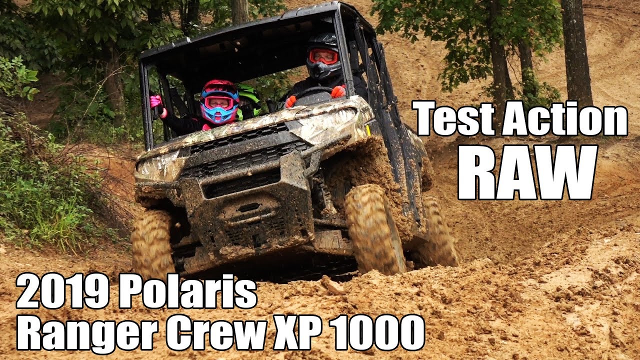2019 Polaris Ranger Crew XP 1000 Action Raw