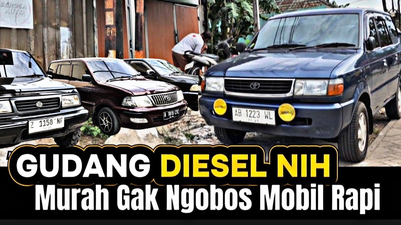 Harta Karun Mobil Bekas Murah Boi 20-40Jutaan  Kuda Diesel  Kijang Taruna Vitara 4×4 Di Derosa Auto