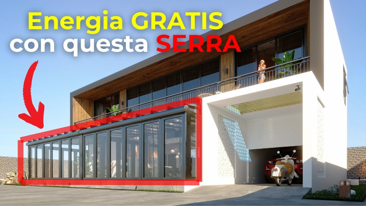 Con questa serra energia gratuita!