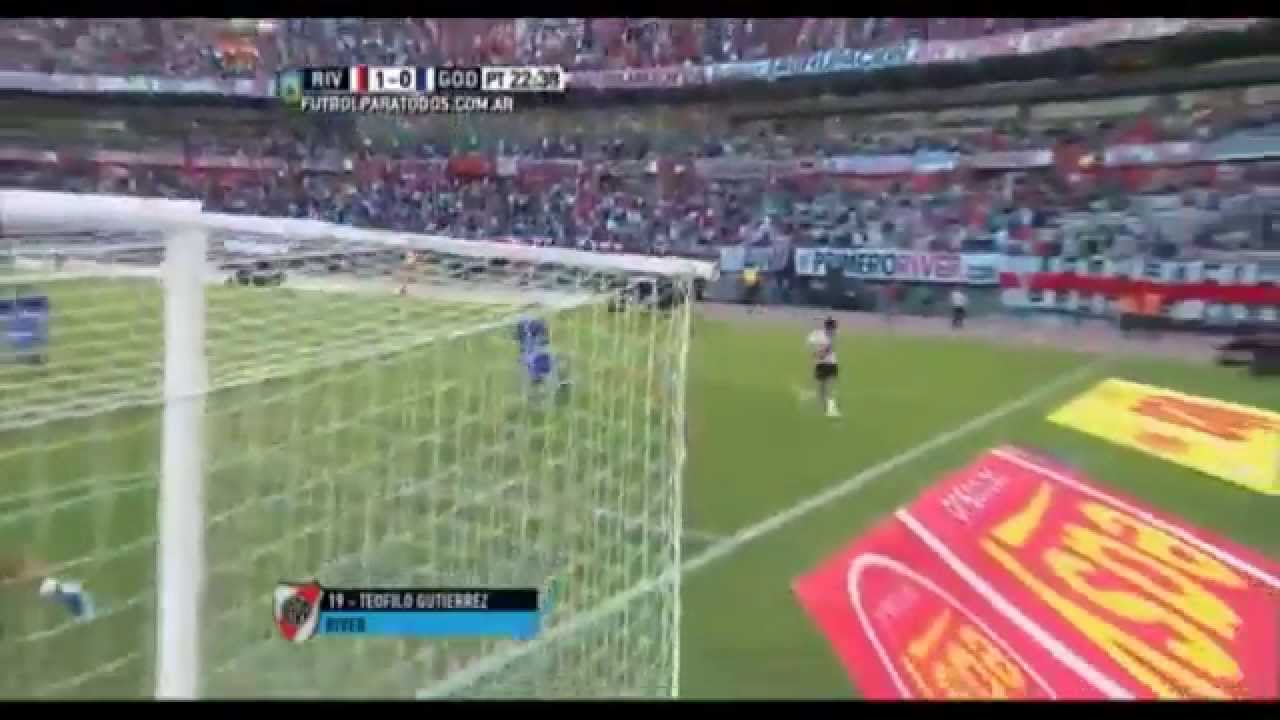 Todos los goles de Teo Gutierrez en River (Hasta Mayo del 2015)