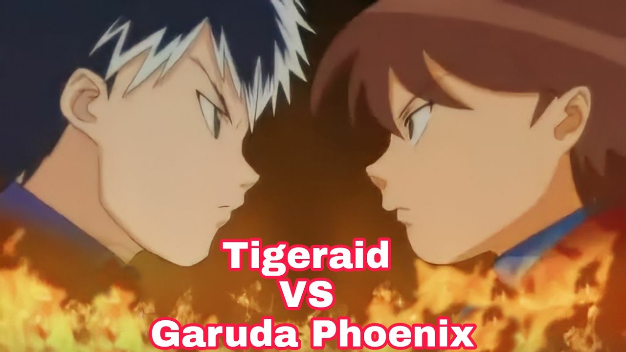 Crush Gear Turbo,Tigeraid vs Garuda Phoenix