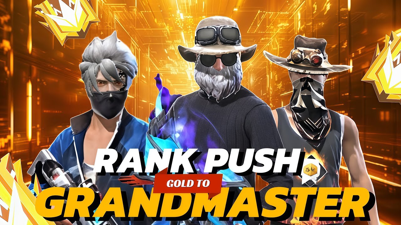 free fire Max live stream br rank push gold to grandmaster #noads