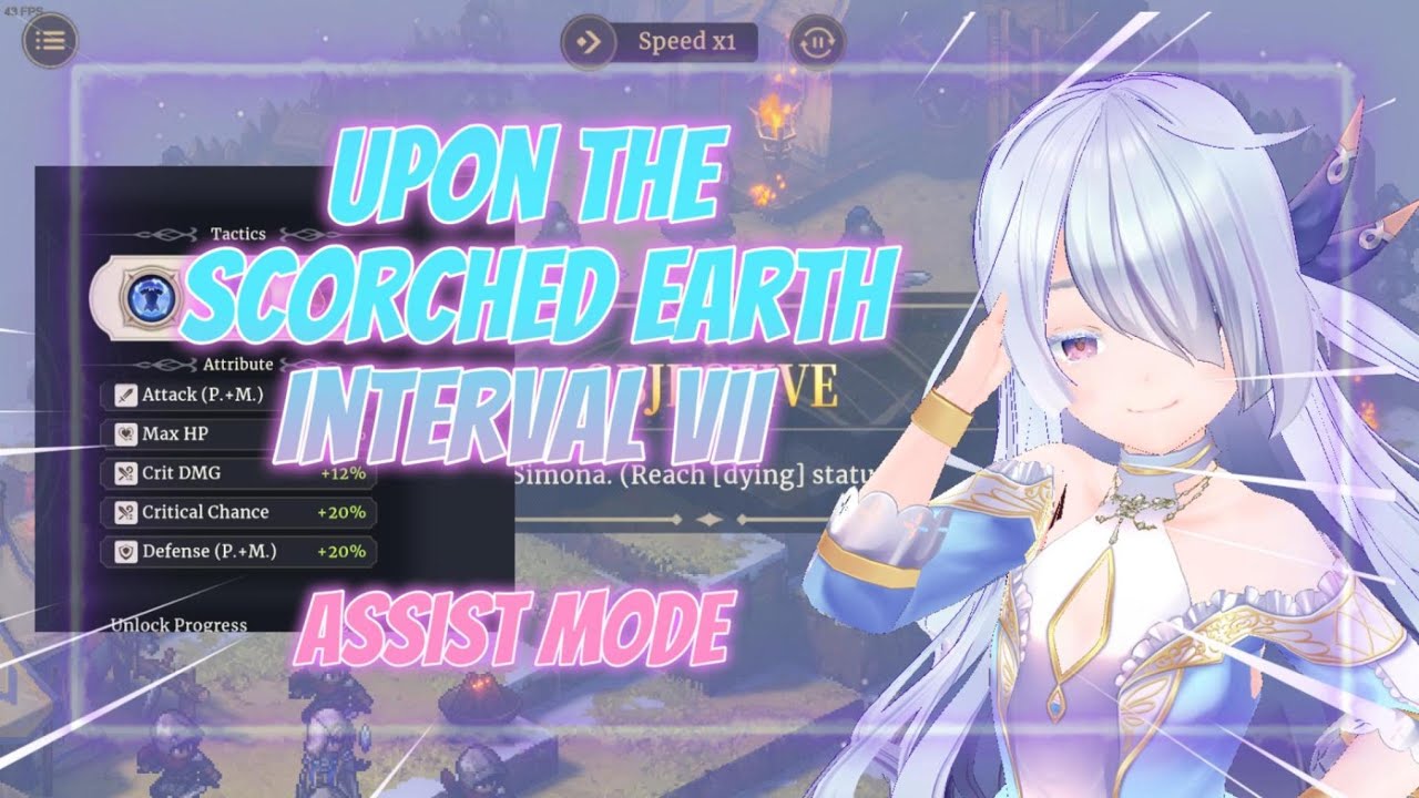 Upon the Scorched Earth - Interval VII - Assist mode : Sword of Convallaria