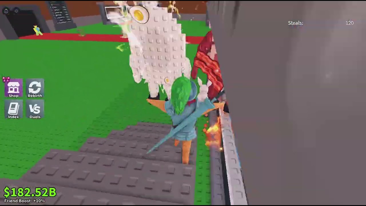 Stealing  from AFK friend
