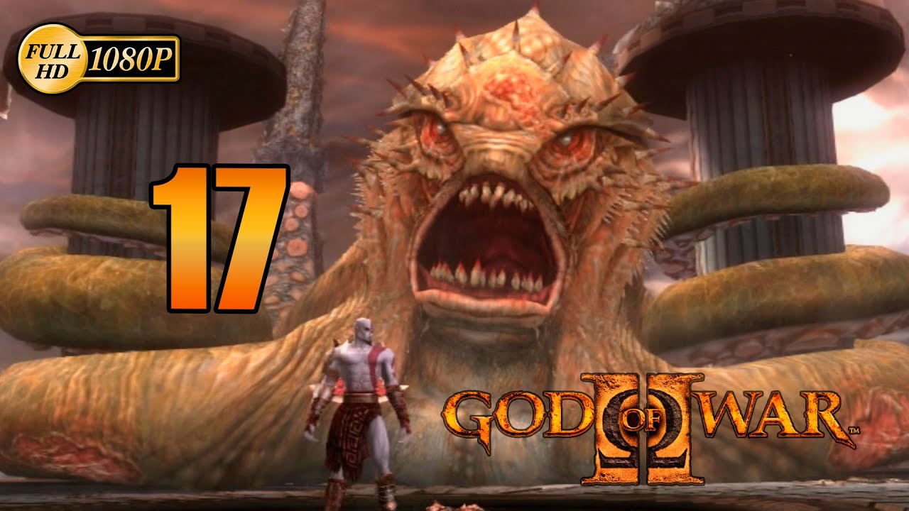 God of War 2 HD Kratos vs Kraken Walkthrough Parte 17 Español Gameplay PS3 1080p