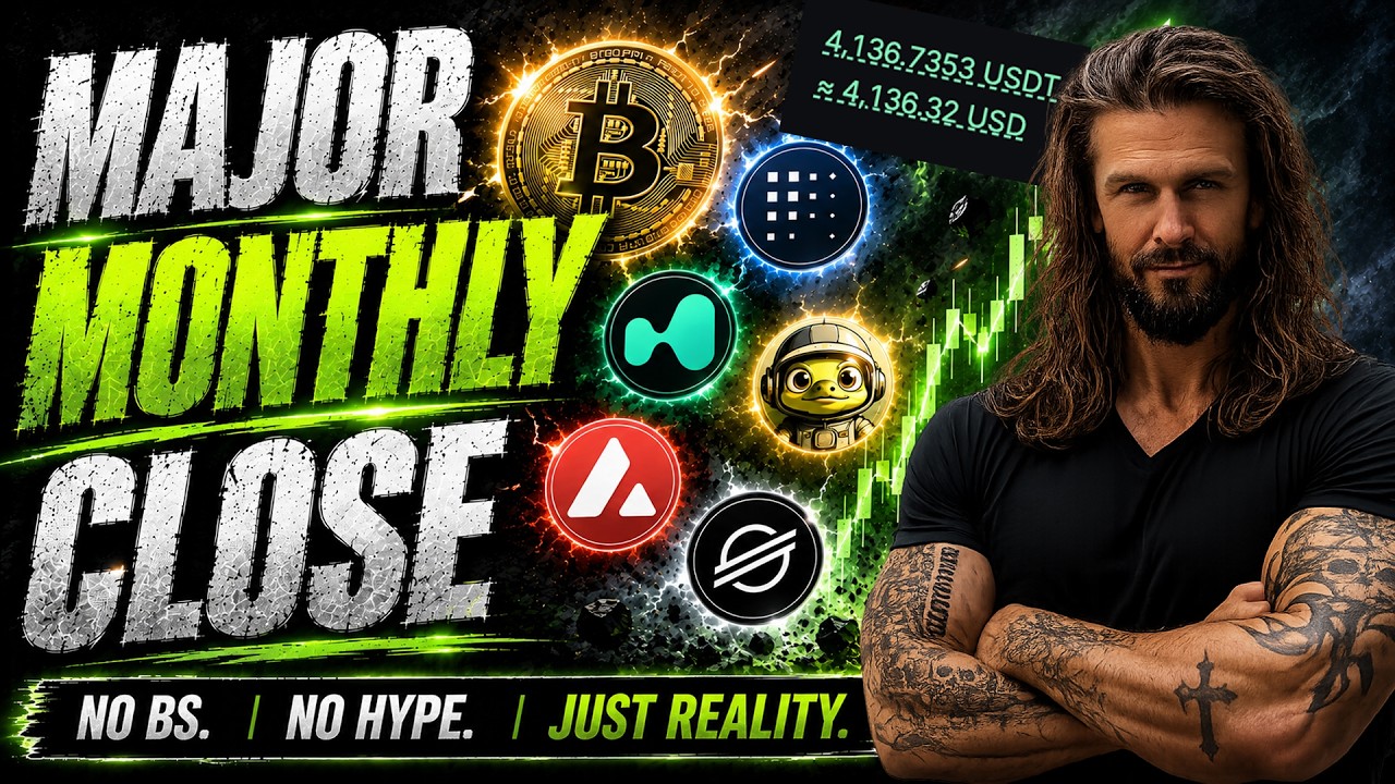 Bitcoin & Altcoins: MAJOR Monthly Close TODAY!