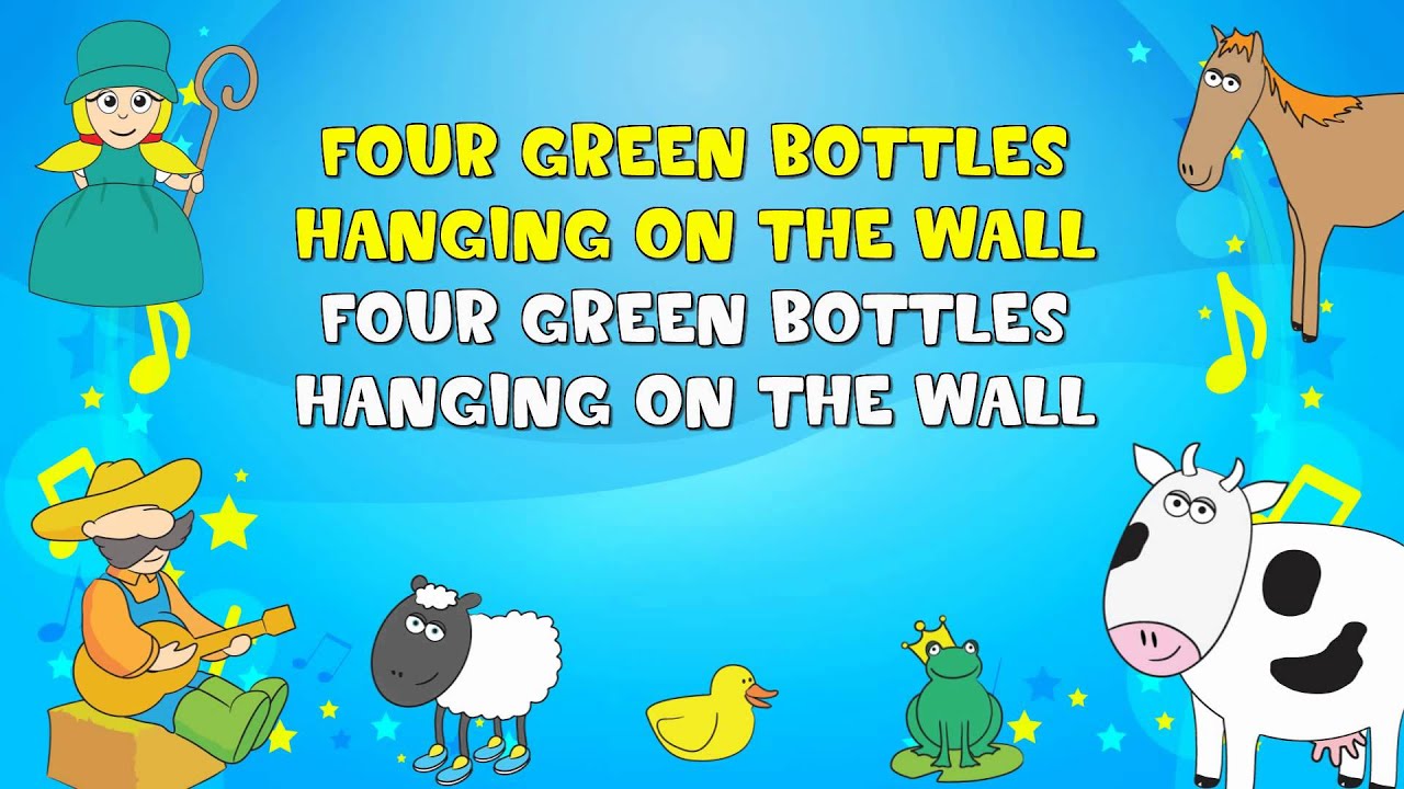 Peepsqueaks Sing-A-Long Ten Green Bottles