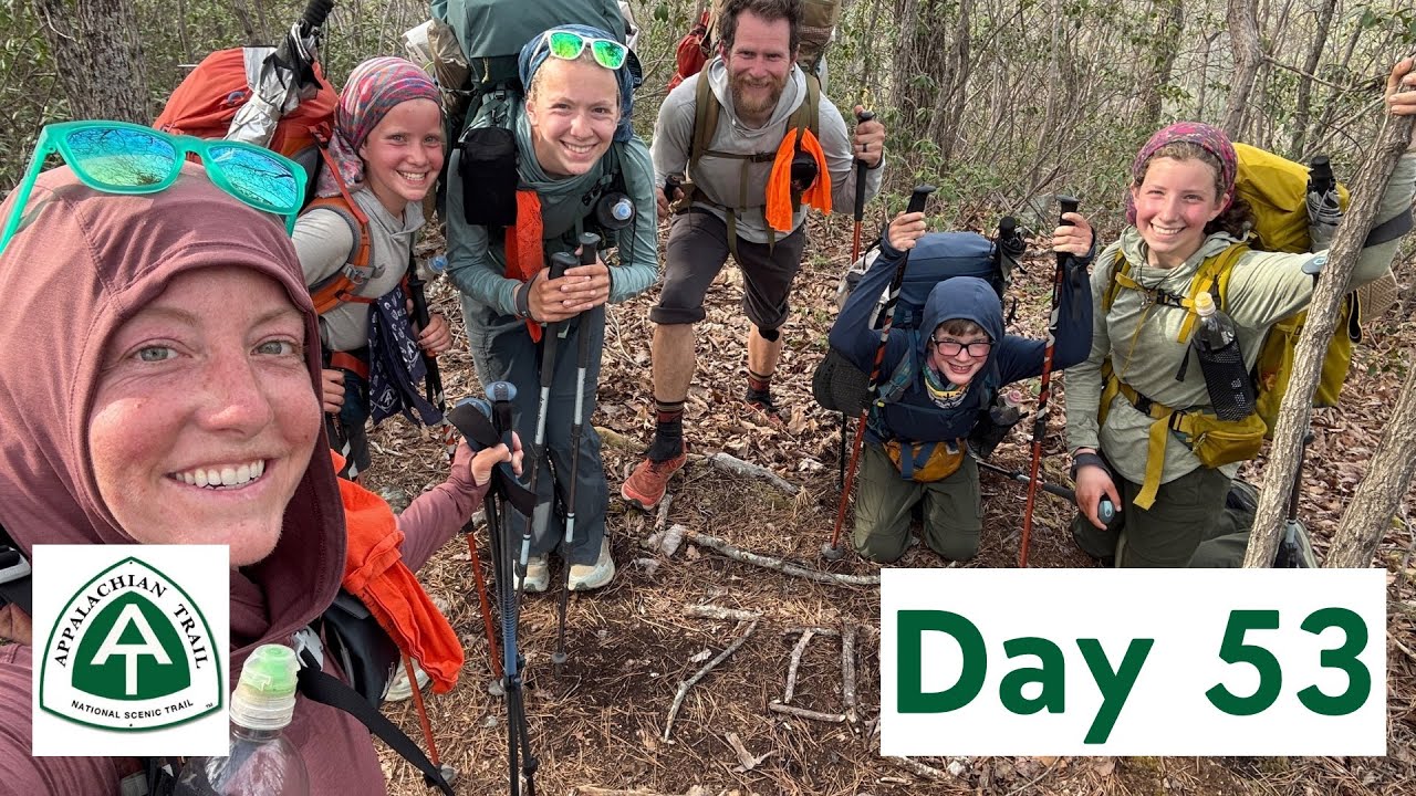 AT Thru Hike Day 53 - Trail magic, 700 miles, beginning of the triple crown!