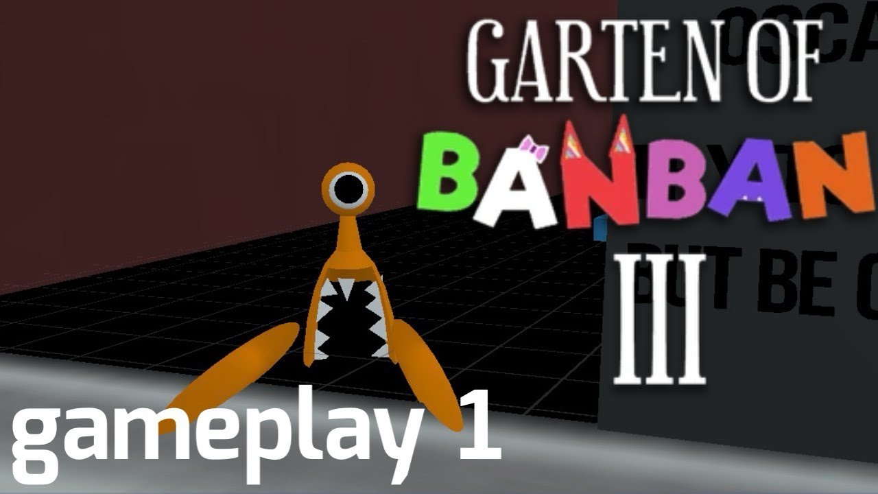 MEETING WITH OSCAR STAR (Garten of Banban 3) gameplay 1