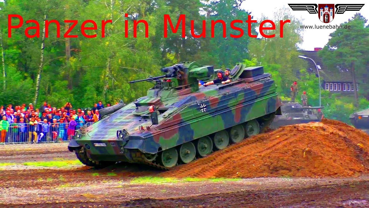 Stahl auf der Heide 2014: Panzer - Show in Munster
