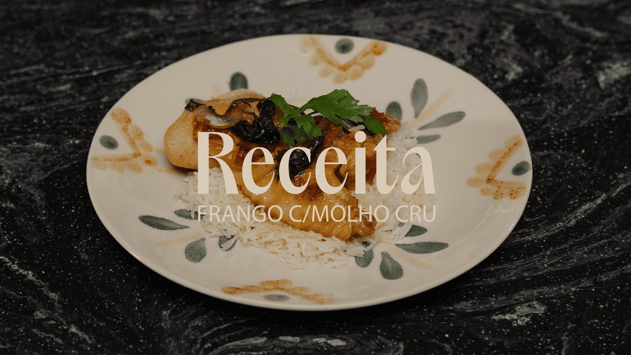 Frango C/molho cru da Chef Fernanda