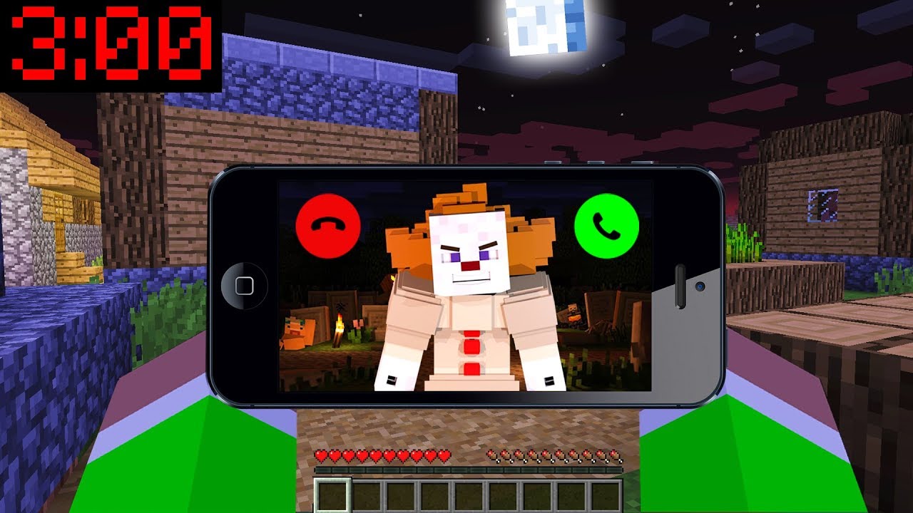 Minecraft PE : DO NOT CALL PENNYWISE at 3:00AM