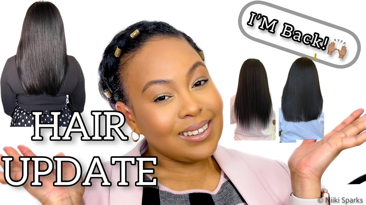 RELAXED HAIR UPDATE - CHANGING MY ROUTINE ?