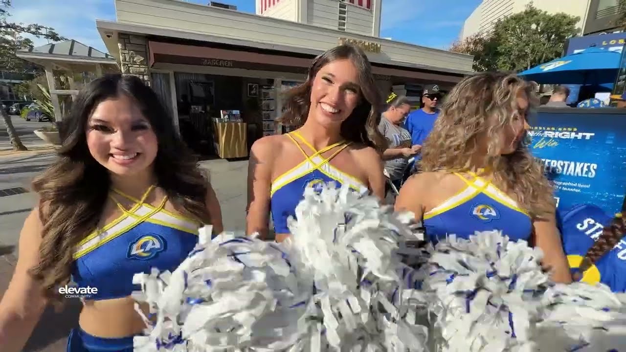 LA Rams House Earn the Right Playoff Pop-Up at The Original Farmers Market