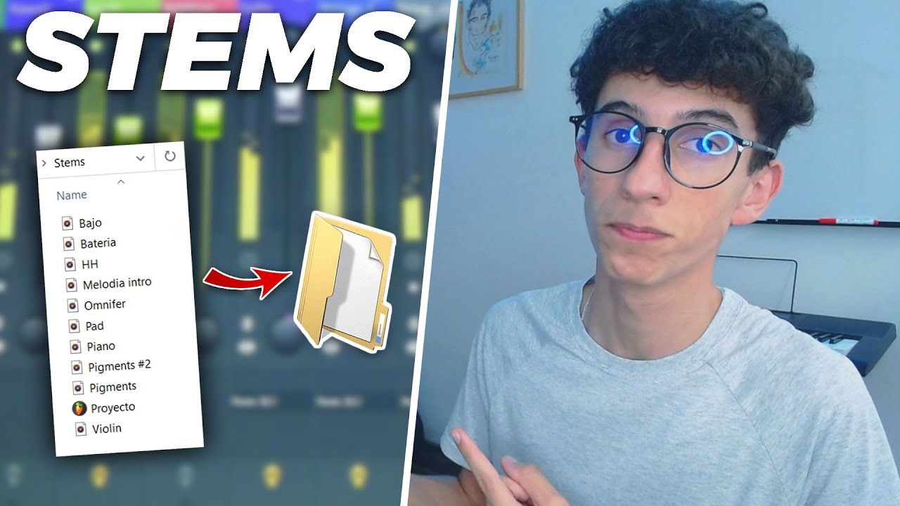 💥 Como EXPORTAR un BEAT en STEMS | FL Studio 20