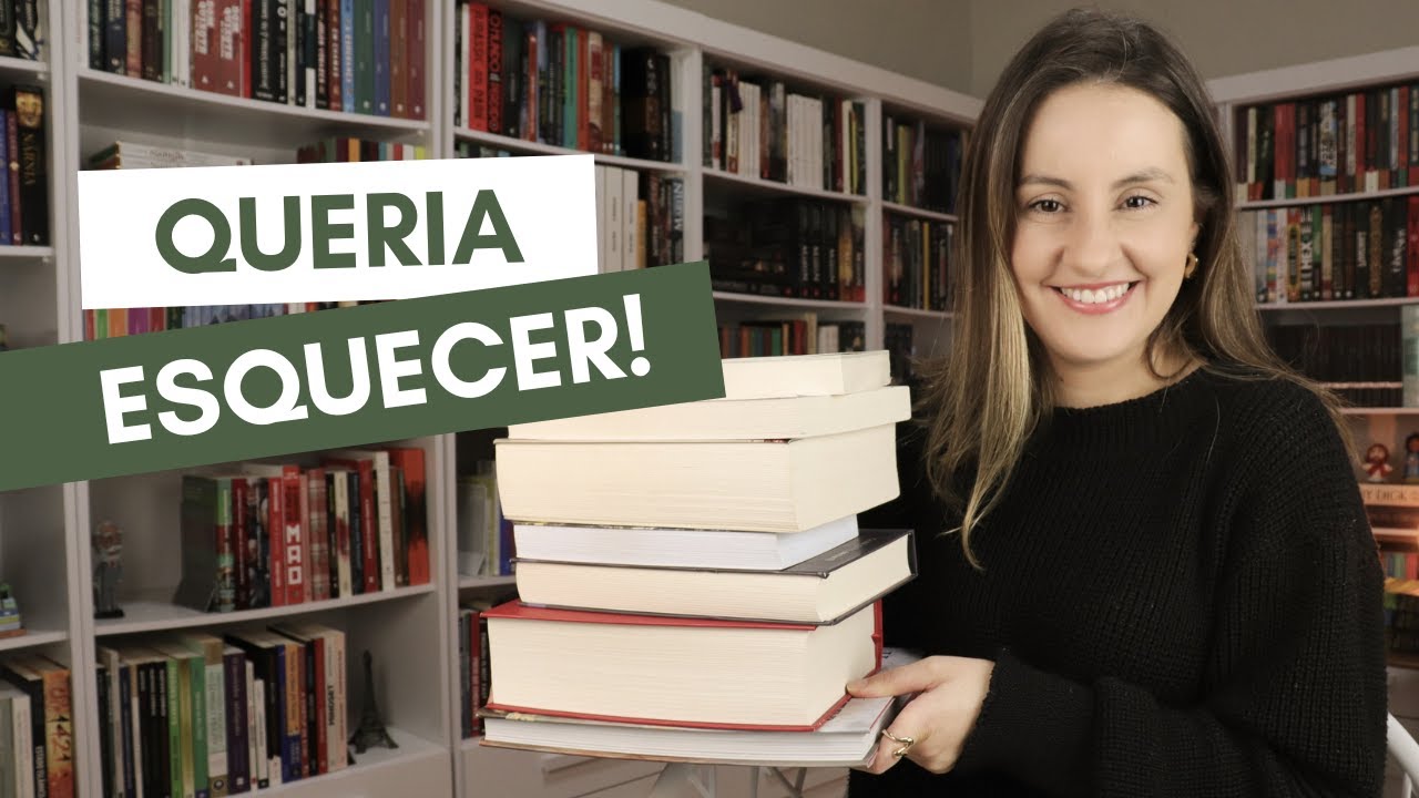 Livros que eu queria “DESLER”… Pra ler pela PRIMEIRA VEZ novamente!