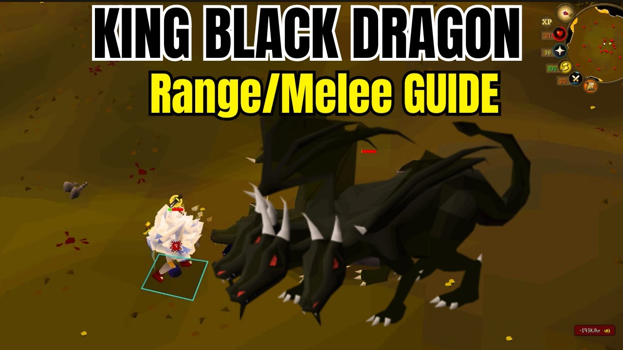 OSRS King Black Dragon Guide 2025 | Melee & Ranged KBD Bossing