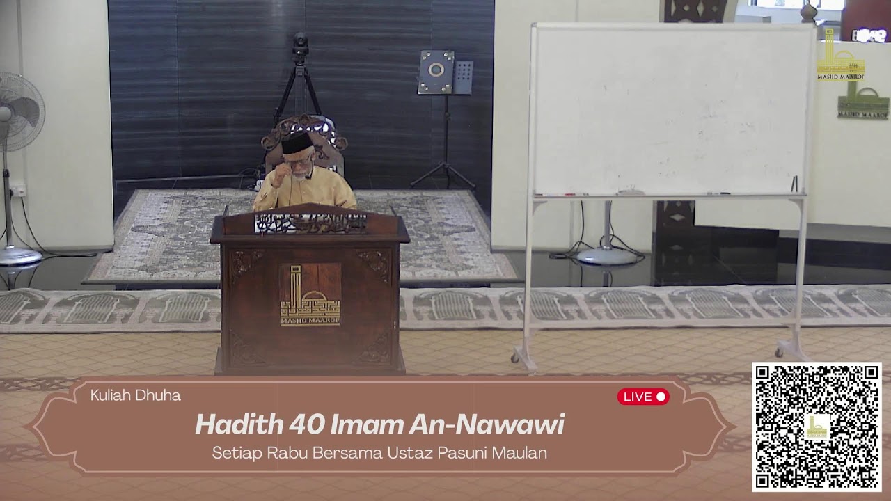 [LIVE] Kuliah Dhuha Ustaz Pasuni Maulan 25 February 2026