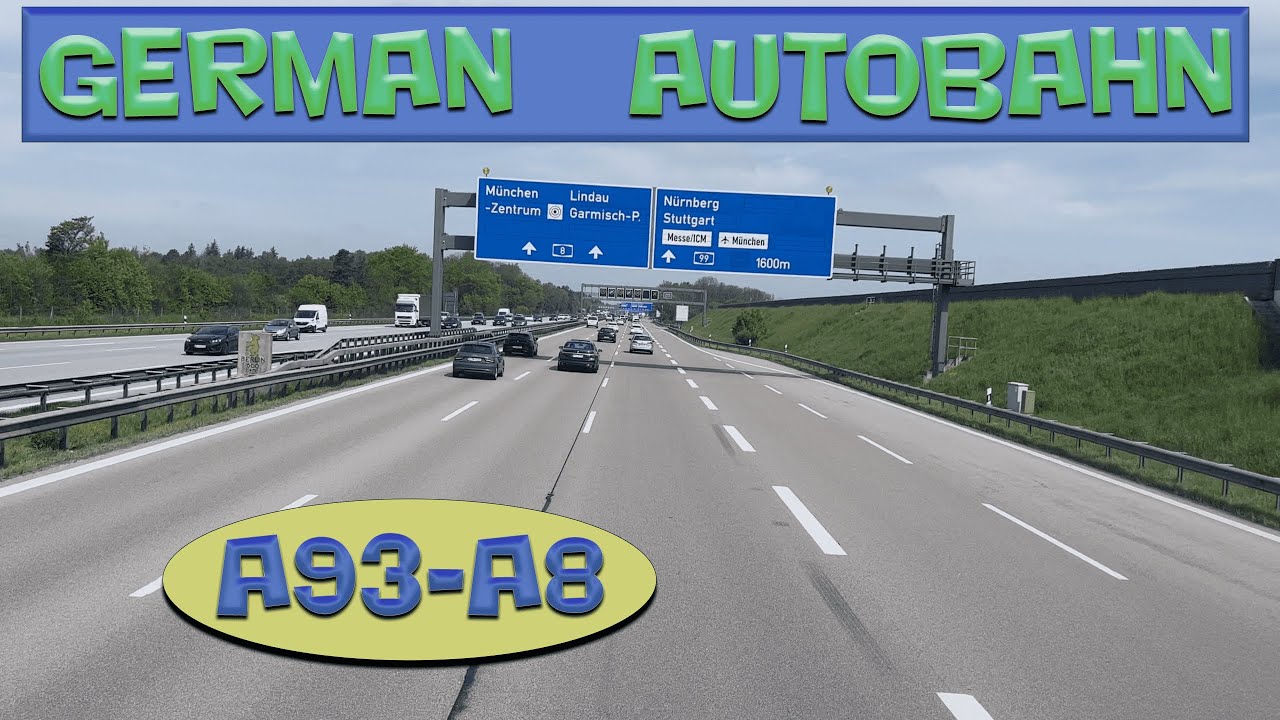 Autobahn Bus Ride: Kufstein to Munich