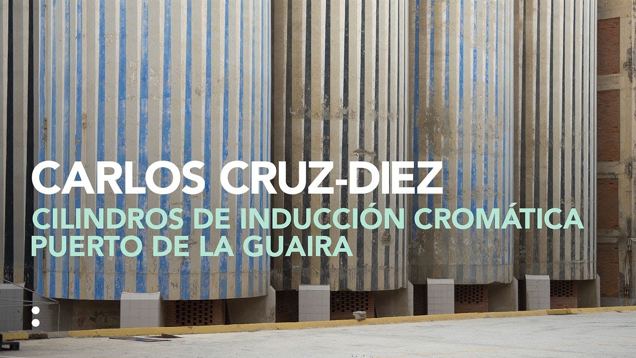 Cilindros de Inducci&oacute;n Crom&aacute;tica Puerto de La Guaira (detalle) : Carlos Cruz-Diez