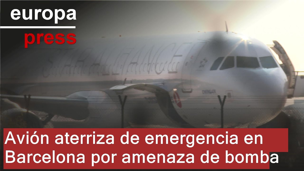 Un avión aterriza de emergencia en el Aeropuerto de Barcelona tras una 