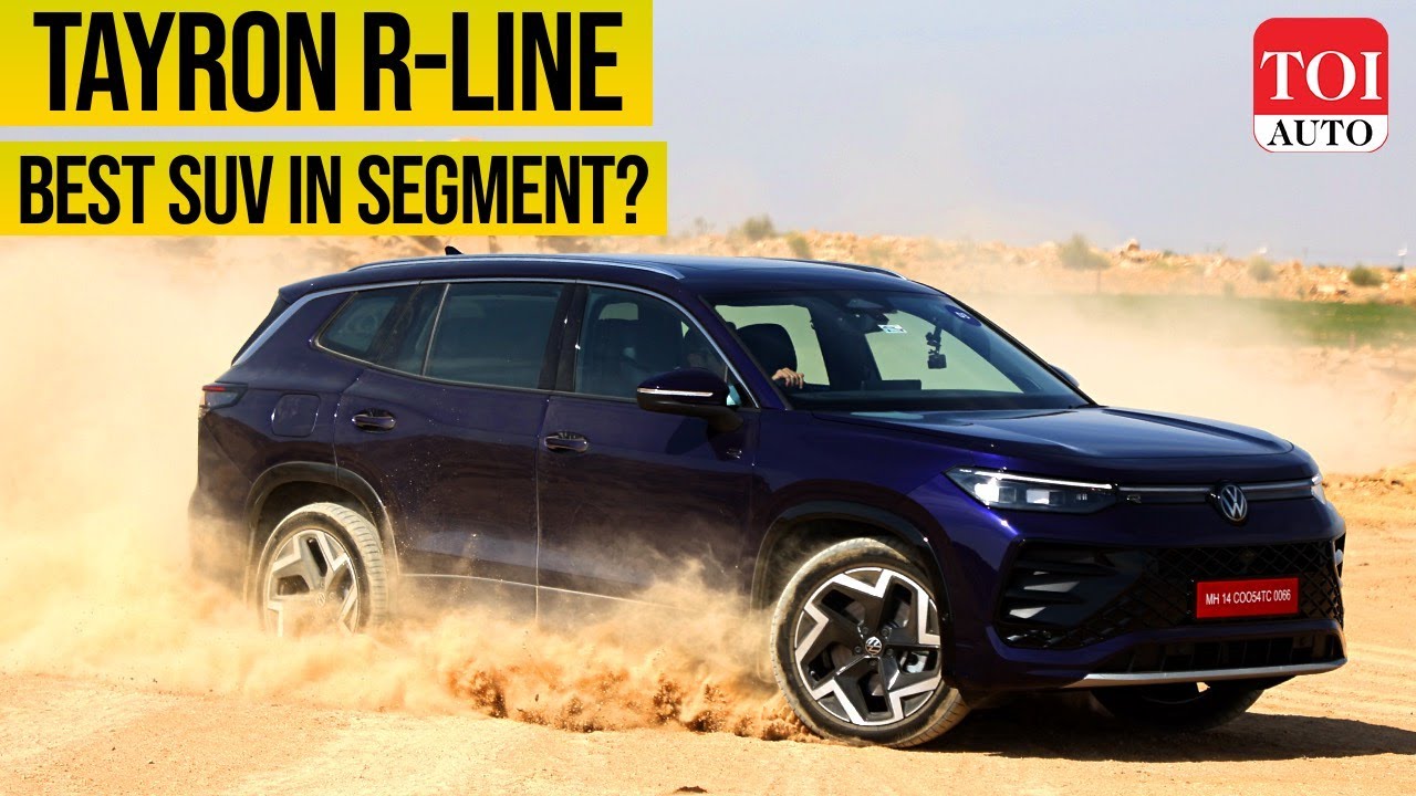Volkswagen Tayron R-Line Review: Fast, fun 7-Seat SUV! | TOI Auto