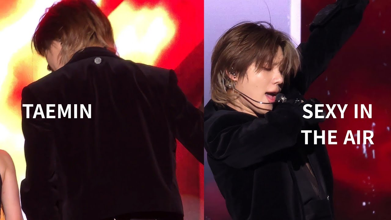 태민 섹시인디에어 TAEMIN sexy in the air 서울콘 4K 