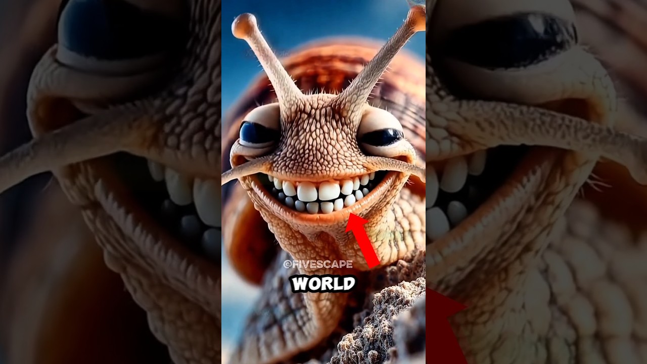 Top 5 Slowest Creatures on Earth.🐢🐌