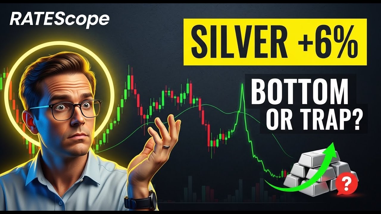 Silver Jumps 6% Overnight – Is This THE Bottom or Just a Trap?