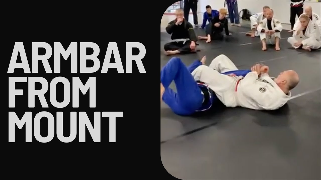 Mauricio Gomes Teaches the Armbar from Mount