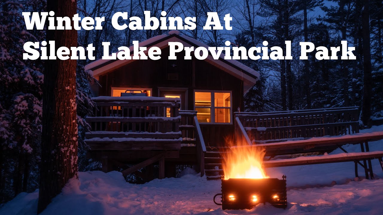 Silent Lake Provincial Park Winter Cabin Rentals