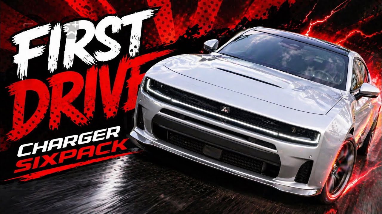 FIRST DRIVE: 550 Horsepower 2026 Dodge Charger SIXPACK Scat Pack