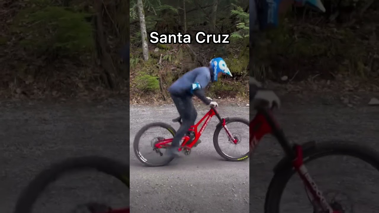 Canyon or Santa Cruz?? | Comment below! #mtb #santacruz #canyon #downhill #shorts