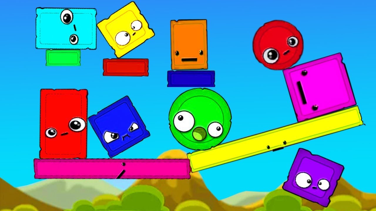 Juegos Para Niños Pequeños - Sweety Blocks - Juegos de Figuras Geometricas