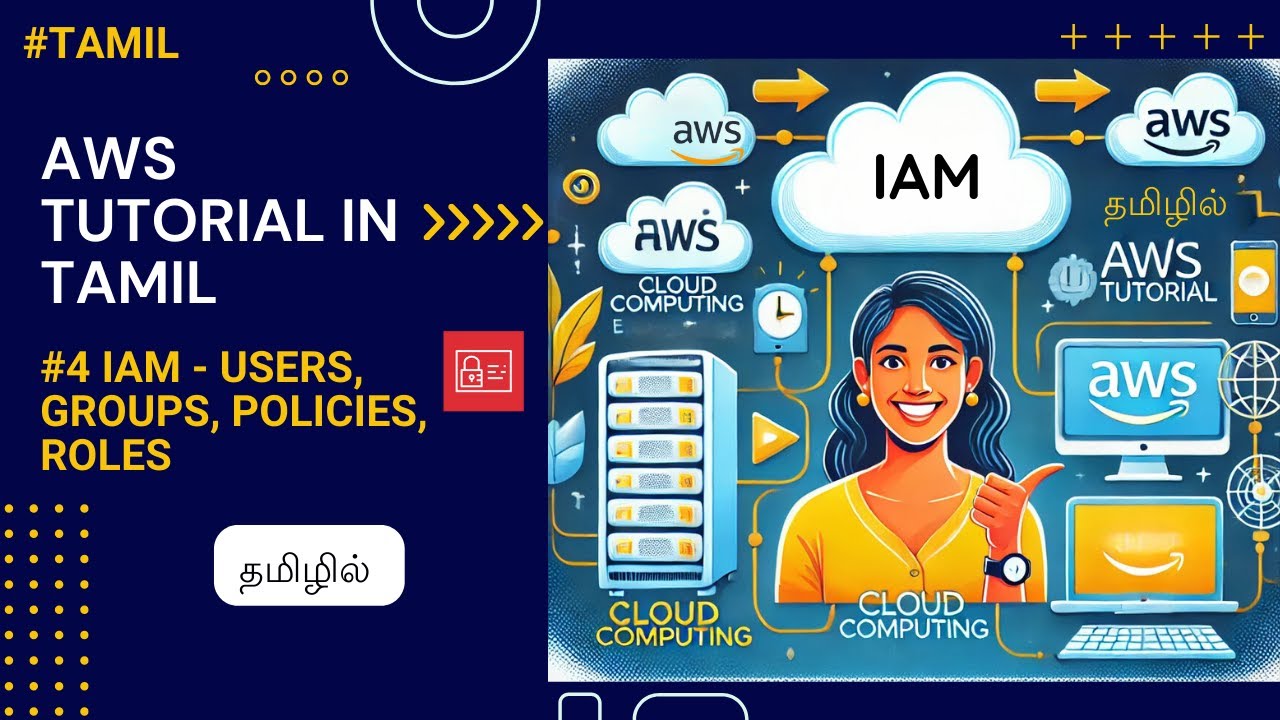 AWS course in Tamil | #4 AWS IAM Explained in Tamil | IAM Users, Groups, Policies & Roles