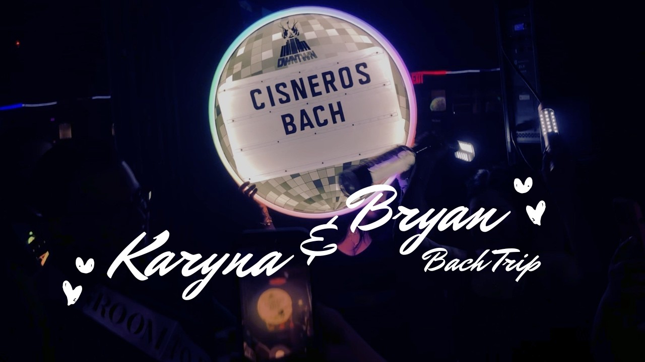 KARYNA & BRYAN'S BACH TRIP!