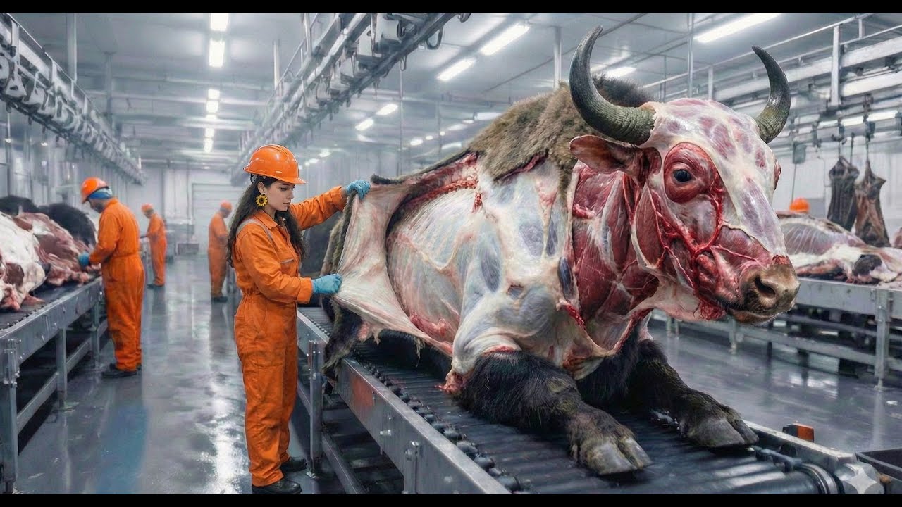Inside the Modern Bison Leather Factory: From Raw Hide to Premium Fashion (Full Process)