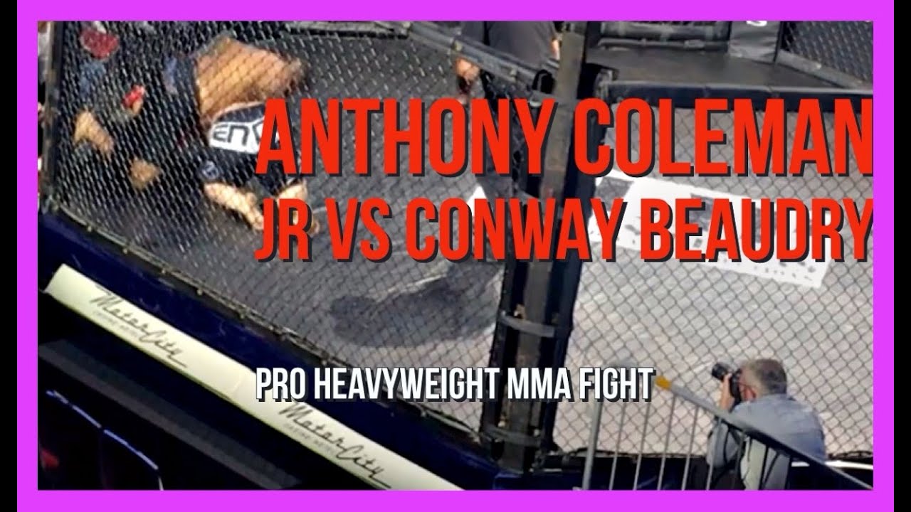 Anthony Coleman VS Conway Beaudry| MotorCity Cage Night VIII | Pro Heavyweight MMA Fight|