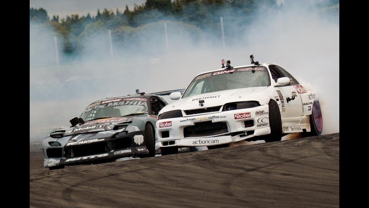 Cody's D1NZ Drifting Highlights - Round 5 Christchurch - 2012/13 Season