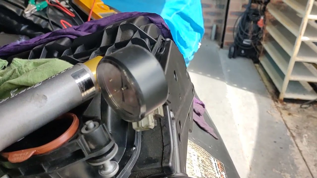 Porsche Cayenne S 957 M.S - Result of intake port carbon clean & how to test vacuum solenoid
