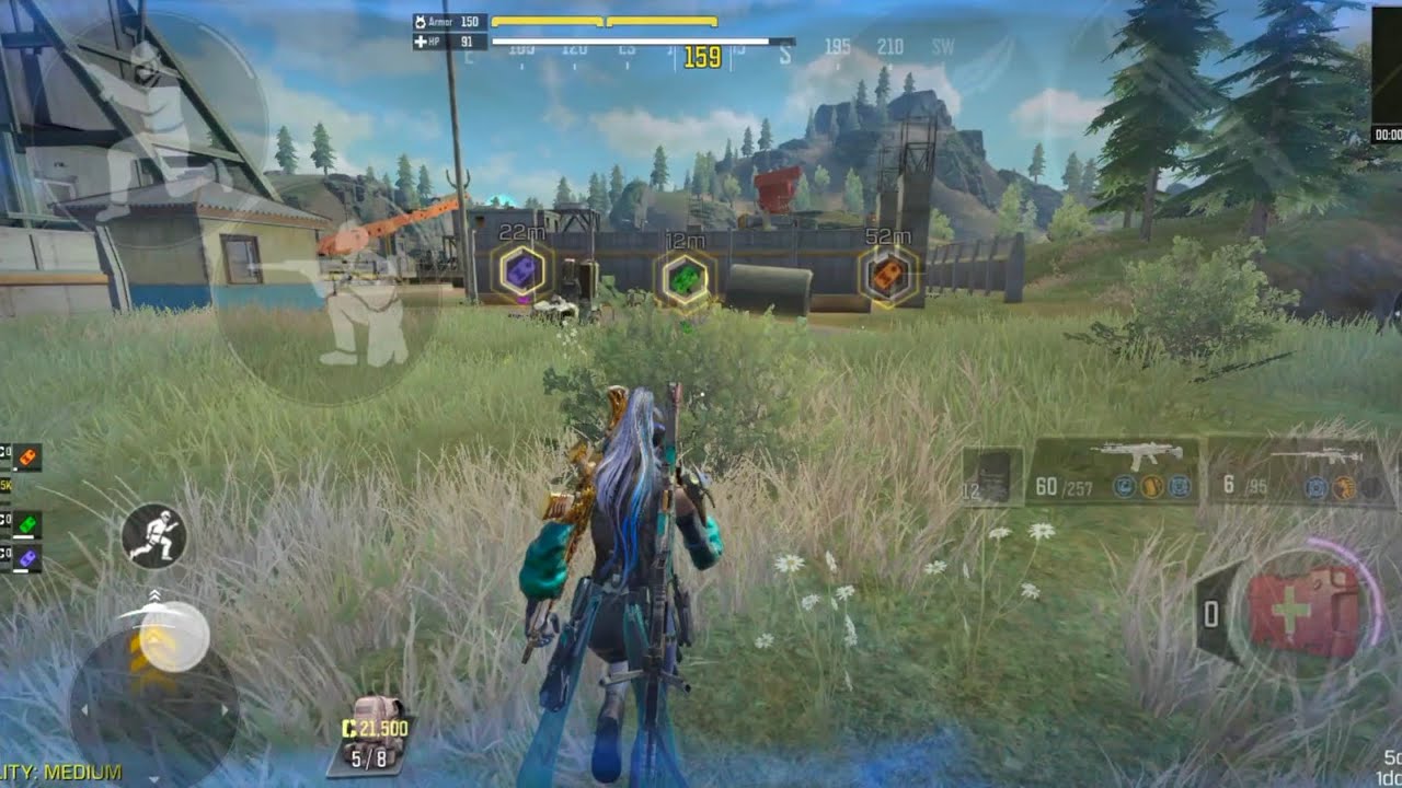 Surviving Battle Royale with Legendary LK-24 | Call of duty mobile 