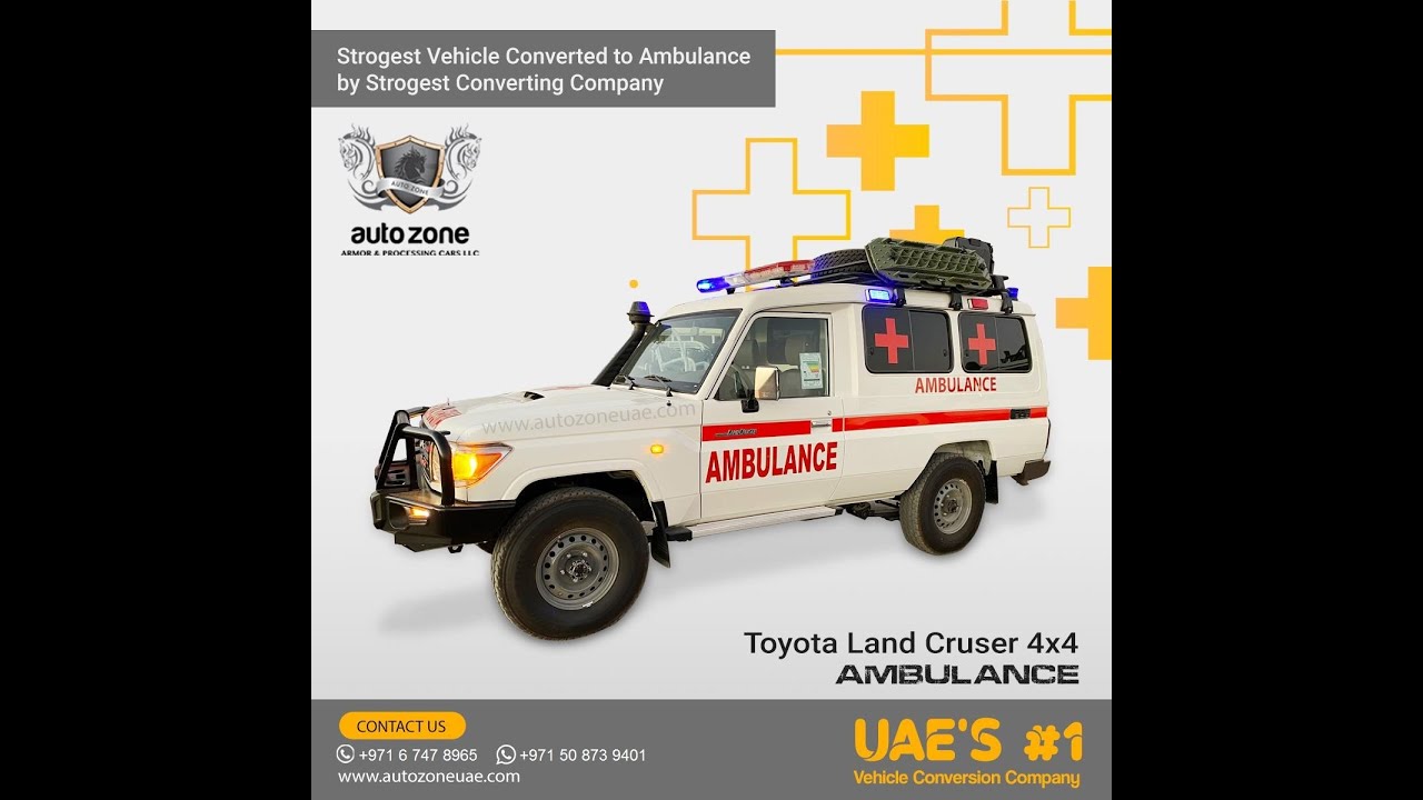 Toyota land cruiser hardtop ambulances