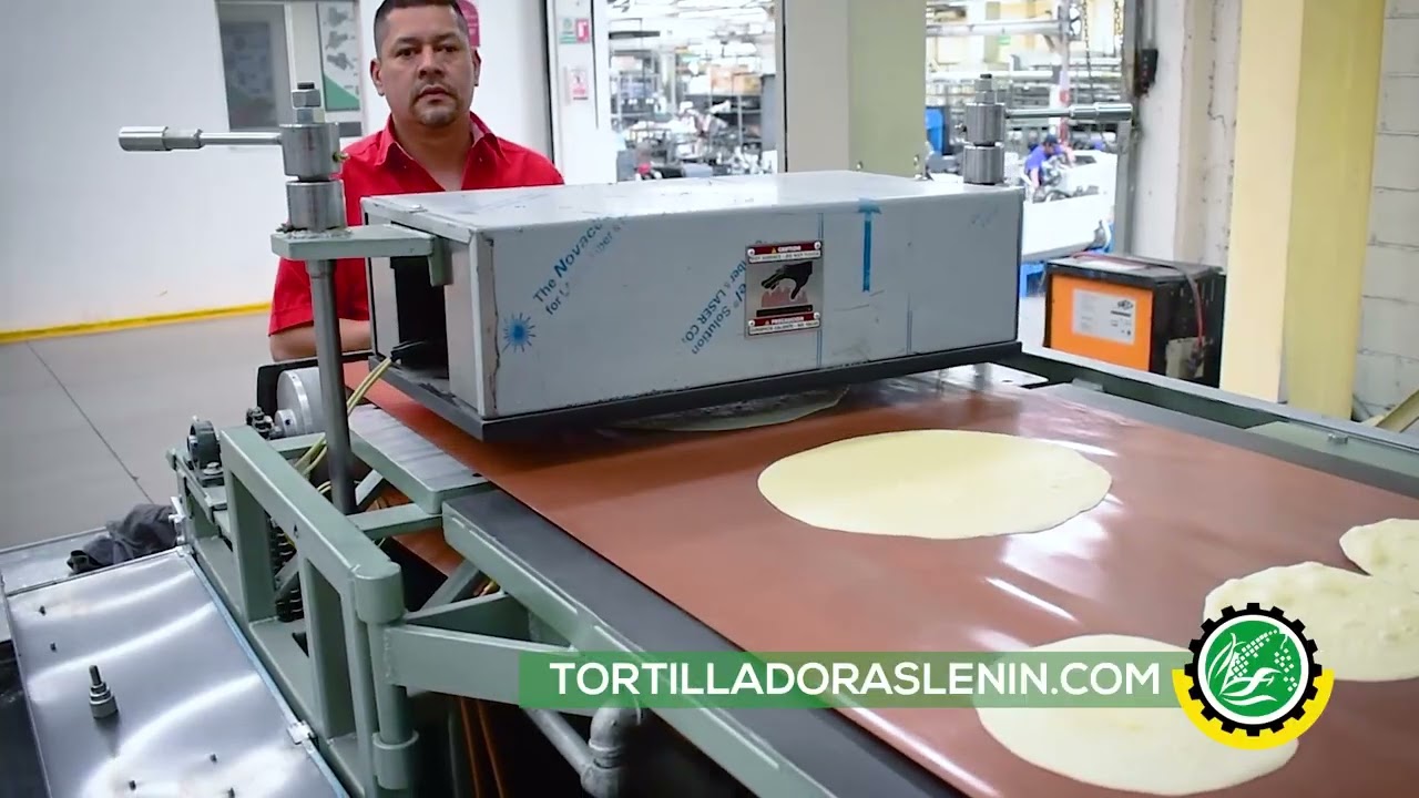 MLTC-40 Burritos [Línea Completa para Tortilla de Harina]│Manufacturas Lenin