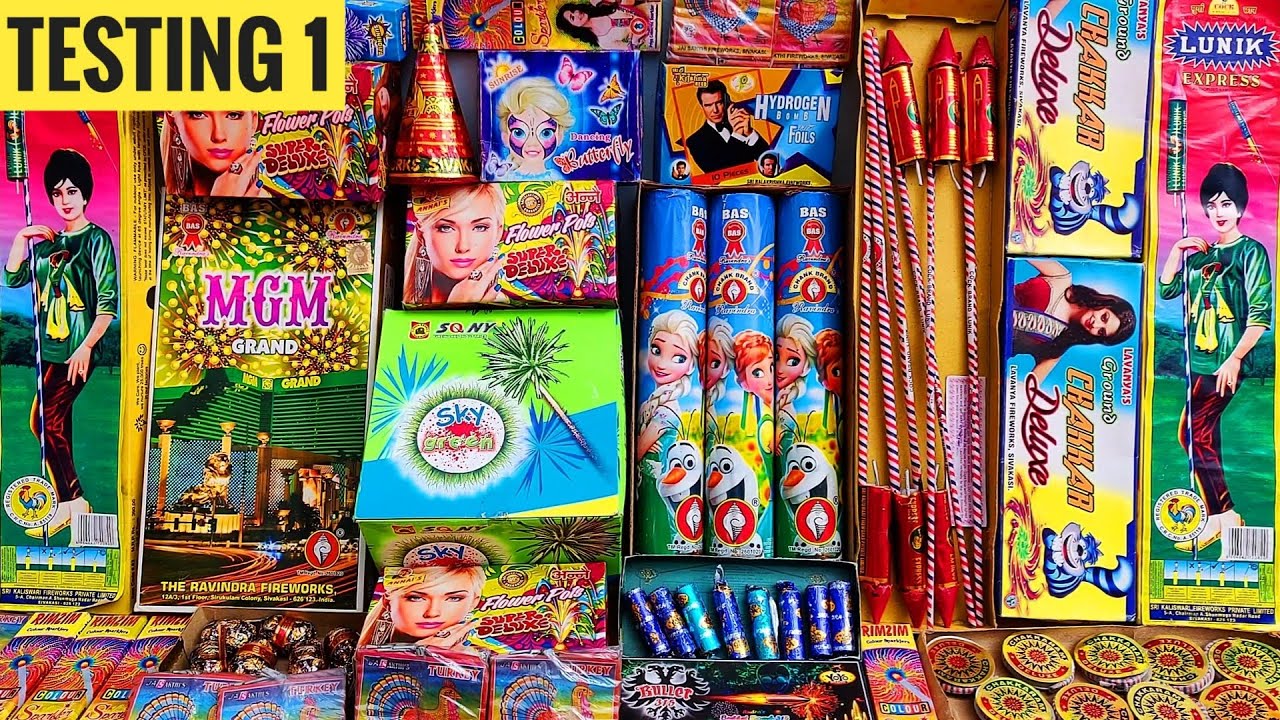 TESTING DIWALI FIREWORKS STASH 1 | DIWALI KE PATAKHE | CRACKERS VIDEO | TESTING CRACKERS | PATAKHE