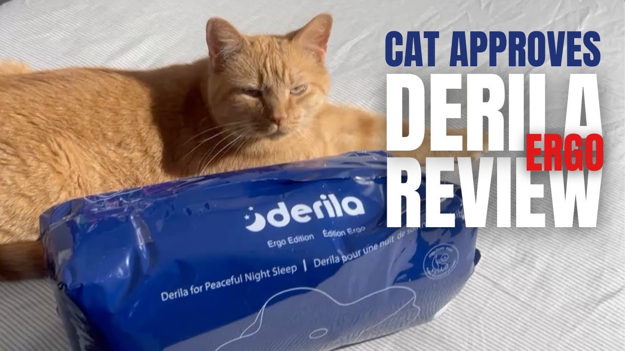 Derila Ergo Pillow Review 2025: Ergonomic Memory Foam Unboxing & Comfort Review