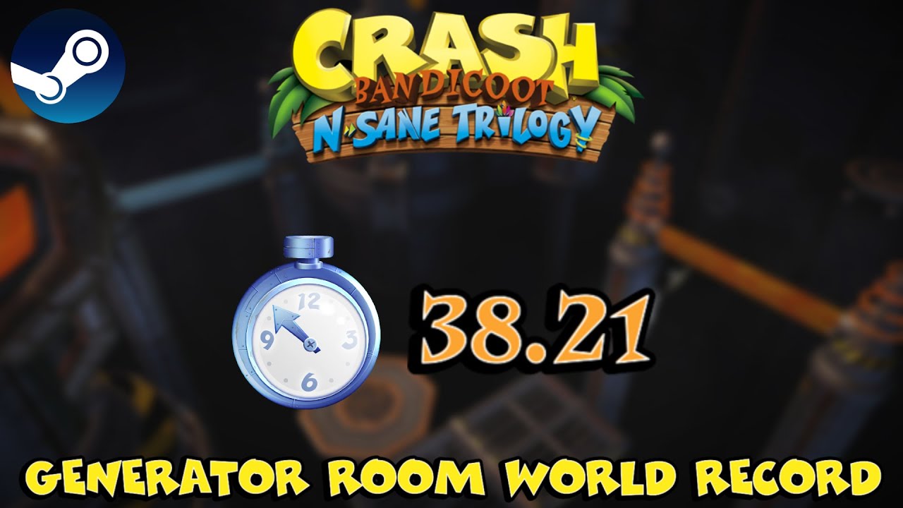 (World Record) Generator Room 38.21 NMG Crash NST (PC)